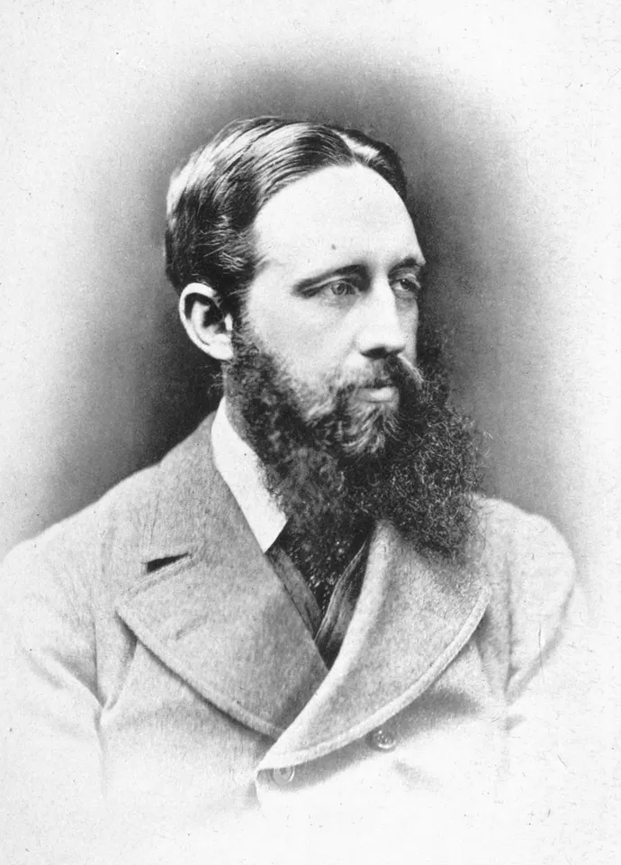 Richard Jefferies, frontispiece portrait from Walter Besant, The Eulogy of Richard Jefferies (1888)